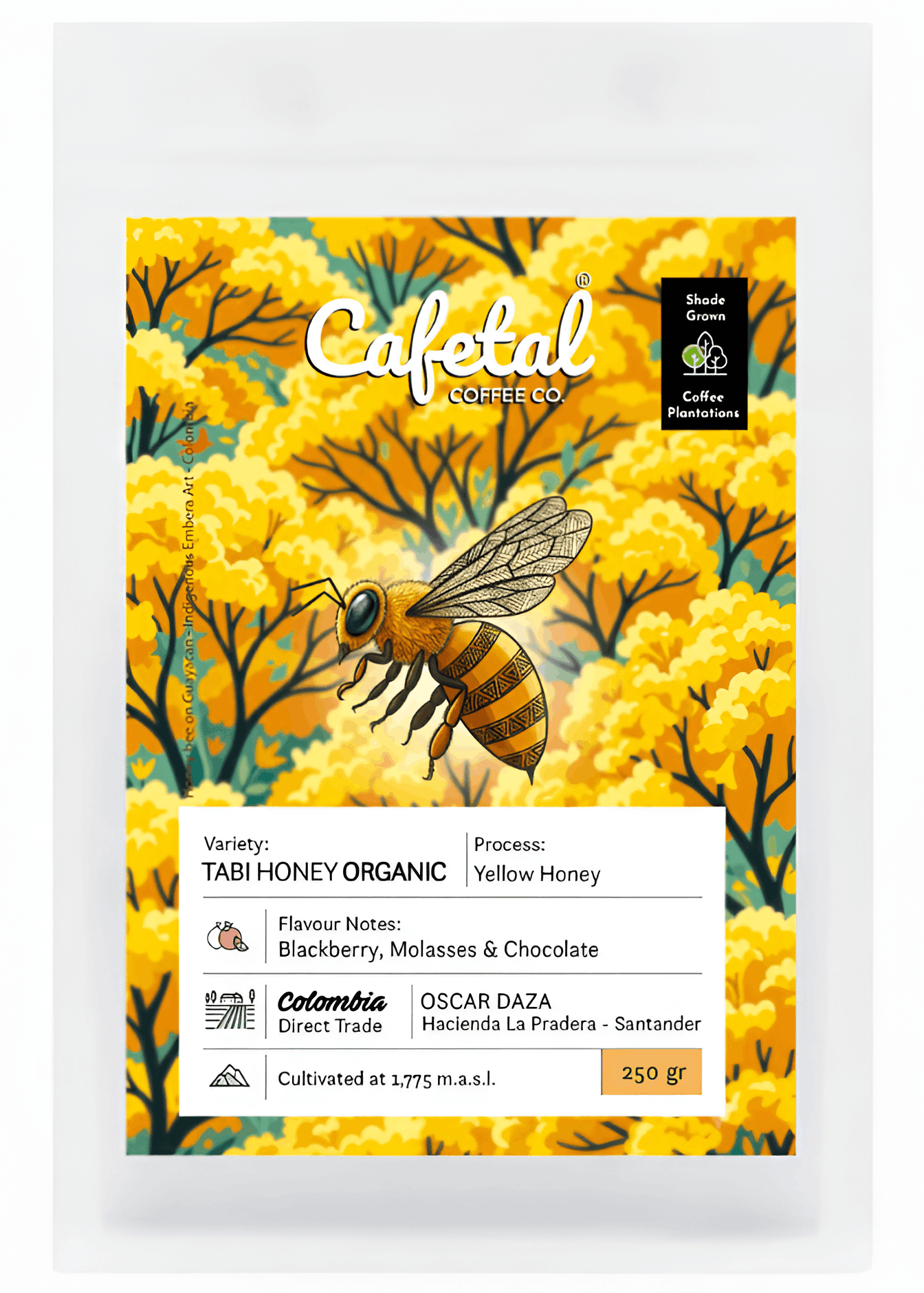 Tabi Honey Coffee Beans - ORGANIC