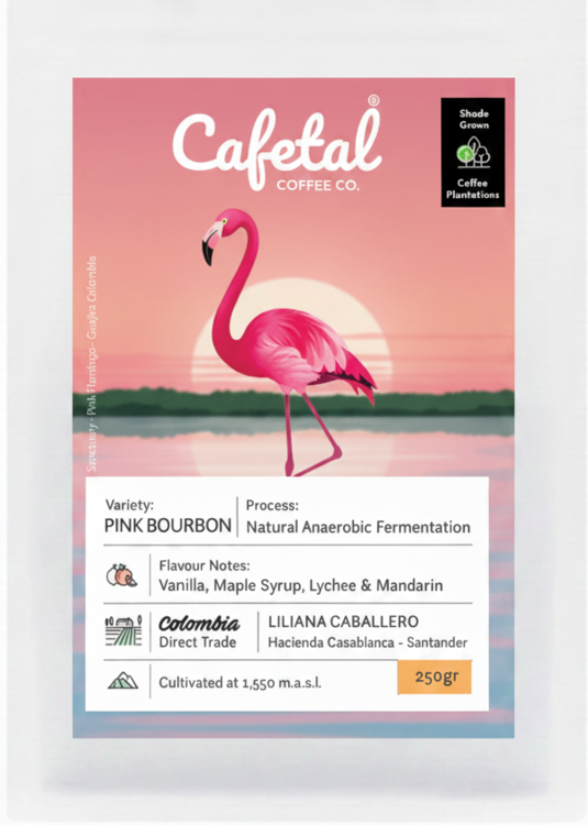 Pink Bourbon Natural Coffee Beans