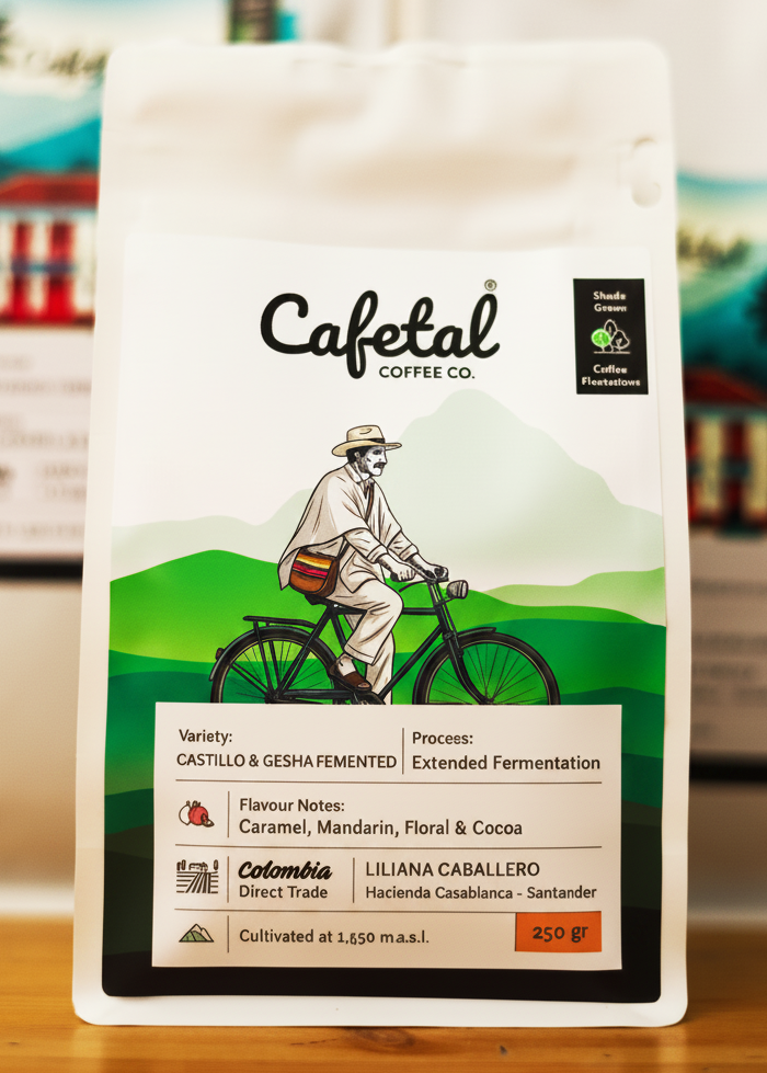 Mountain Blend - Castillo & Gesha Fermented Coffee Beans