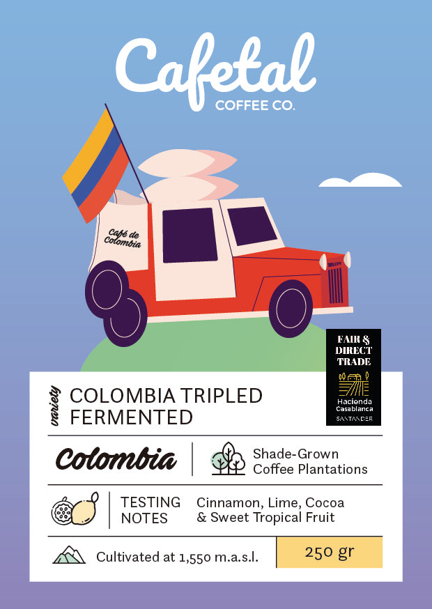 Colombia Triple Fermented Coffee Beans